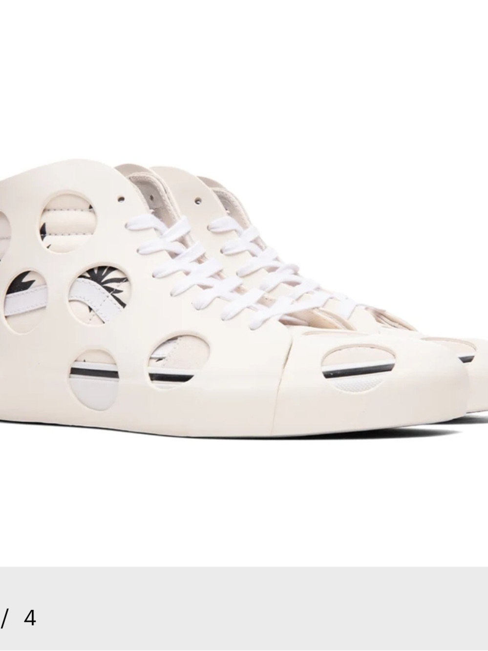Vans Vault Sk8-Hi Cage VLT LX - Marshmallow